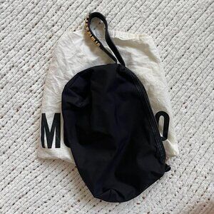 Moschino Vintage Black Wrist Strap Bag